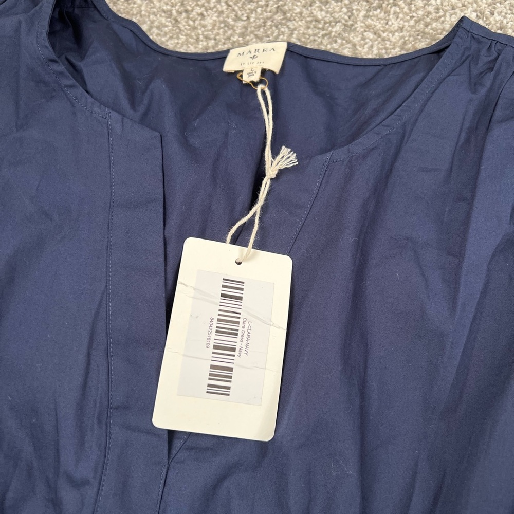NWT Marea by Liz Joy Clara Dress in Navy - Picture 5 of 6